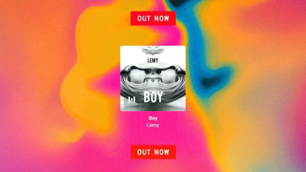 Indie pop artist, musician Anastasia Ledovskaya BOY single