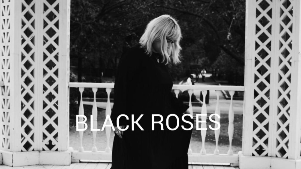Indie pop artist, musician Anastasia Ledovskaya BLACK ROSES single