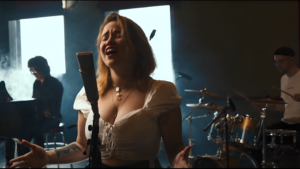 Indie pop artist, musician Anastasia Ledovskaya ELEPHANTS Live Session from Igor Matvienko Studio