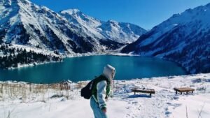 Indie pop artist, musician Anastasia Ledovskaya in Almaty