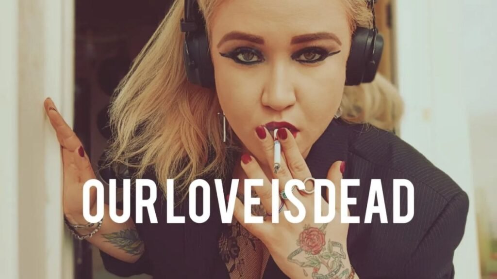 Indie pop artist, musician Anastasia Ledovskaya OUR LOVE IS DEAD
