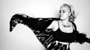 Musician Anastasiia Ledovskaia